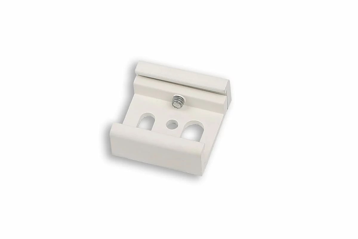 Suport de șină trifazată, scurt alb Maxlight MHT1-P1-WH