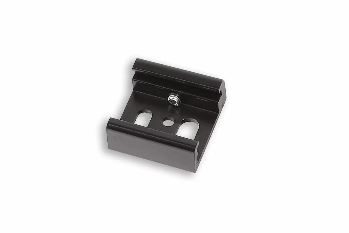 Suport de șină trifazată, scurt negru Maxlight MHT1-P1-BK