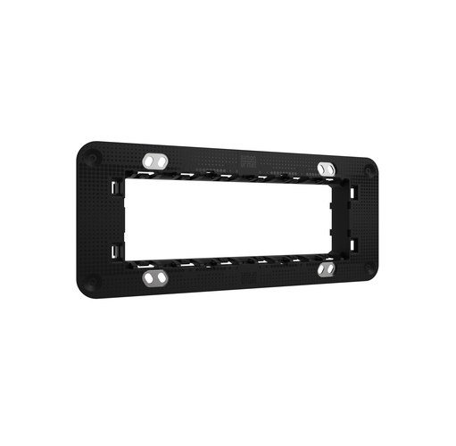Suport slim 6 module, cu șuruburi, Lybra Urmet 27706 Modular, Seria LYBRA, Suporti