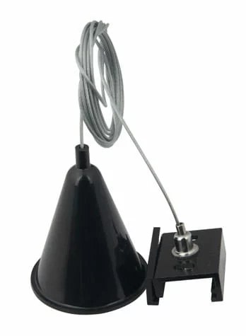 Suspensie pe cablu reglabilă 2 m negru Maxlight MHT1-KIT-BK
