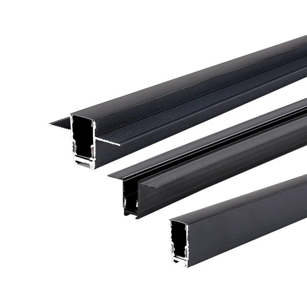 Șină Magnetică M15 2m Încastrabilă Negru Optonica