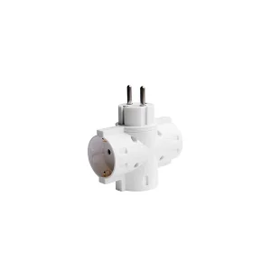 Adaptor Priză 3 Căi 16A 3500W Protecție Copii Optonica