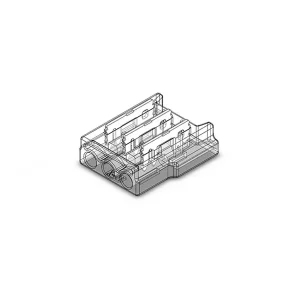 Conector Rapid 3 Pini pentru Bandă LED 10mm la Cablu Optonica