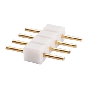 Conector Mascul 4 Pini pentru Bandă LED RGB Optonica