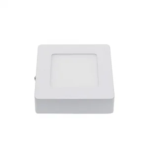 Panou LED Aplicat Pătrat 6W 4000K Lumină Neutră 420lm Epistar