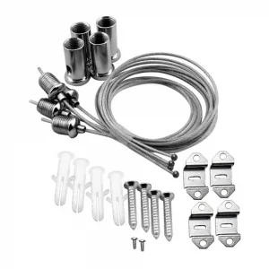 Kit Suspendare Panouri LED cu Cabluri Metalice Optonica OT1-A2