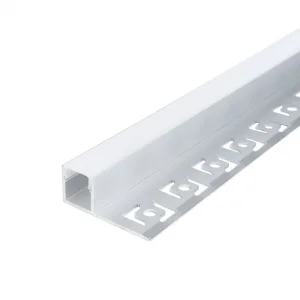 Profil Aluminiu pentru Bandă LED Gri 2m 33x12.5mm Optonica