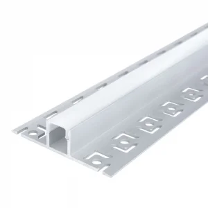 Profil Aluminiu pentru Bandă LED Gri 2m 53x12.3mm Optonica