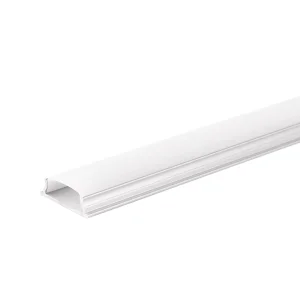 Profil Aluminiu pentru Bandă LED 2m 18x6mm Argintiu Capac Alb Optonica