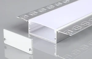 Profil Aluminiu pentru Bandă LED 50x20mm 2m Capac Alb Optonica