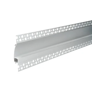 Profil Aluminiu pentru Bandă LED 2m 98x19mm Argintiu Capac Alb Optonica