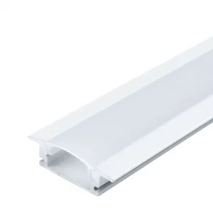 Profil Aluminiu pentru Bandă LED 2m Încastrat Alb Optonica