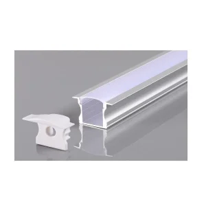 Profil Aluminiu pentru Bandă LED 2m Argintiu 24.5x14.7mm Optonica