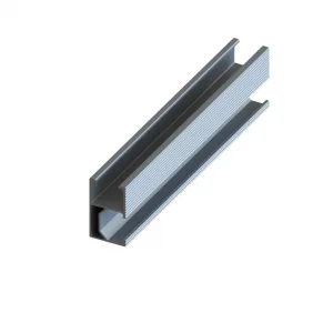 Șină Aluminiu Montaj Panouri Solare 27x45mm 2.2m Silver Optonica