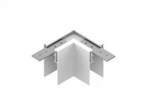 Conector Unghi 90° Sistem Magnetic M35 Alb Optonica