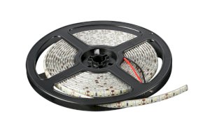 BANDA LED 9.6W/m, 3000K, 12V DC, SMD2835, 120LED/m, IP65