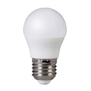 Bec LED sferic, 5W, E27, 9-24V AC/DC, lumina neutra (Cantitate minima comanda: 10 buc.)