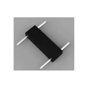 Conector Drept Negru pentru Șină Magnetică Mini Optonica