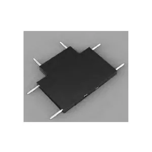 Conector T Magnetic Negru pentru Șină Iluminat Mini 38mm Optonica