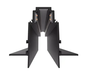 Șină Magnetică Încastrată R35 2M Aluminiu Negru Optonica