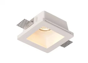 Corp Spot LED Încastrat Pătrat Trimless GU10 35W Alb