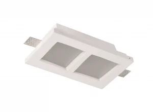 Plafonieră LED Încăpătoare Sticlă Mată 10W Albă