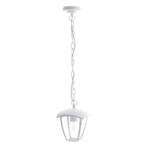 Lampă Grădină Stâlp E27 Alb Mat 640mm IP44 Optonica