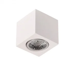 Corp Spot LED Aplicat Pătrat GU10 10W Alb OT1-A2