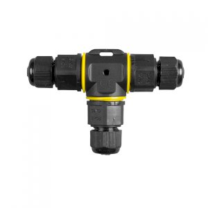 Conector T16 rezistent la apa, 3 pini, 16A, IP68 (1 buc)