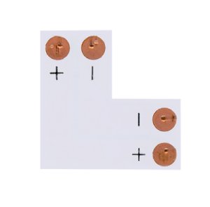 CONECTORI COLT BANDA LED MONOCROMA, 8MM