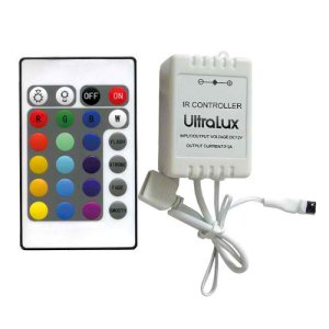 CONTROLLER INFRAROSU PENTRU BENZI LED RGB