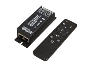 Controler RF benzi LED monocromatice, 300W, 25A, 12-24V DC