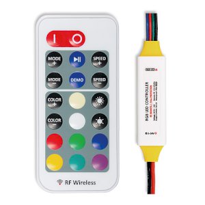 Controller profesional RF pentru lumini LED RGB