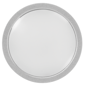 Corp de Iluminat LED pentru mobilier, corp argintiu, rotund, incastrabil, 2W, 4000K, 12V DC, lumina neutra
