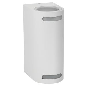 Corp de iluminat exterior, IP44, 2xGU10, alb
