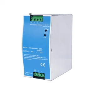 Sursă Alimentare DIN Rail 240W 12V 20A Optonica