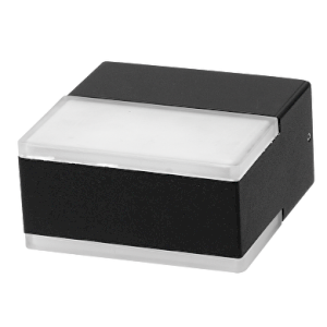 DISP.DE ILUM.EXT.2*4,5W 2700K 220V IP65 GRAFIT