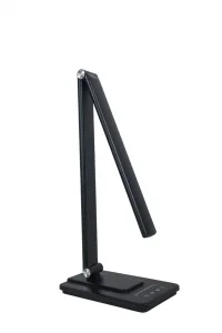 Lampă de Birou LED Reîncărcabilă 8W CCT 3000K-6000K Negru Optonica