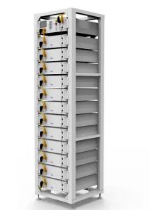 Rack 19 inch Deye BOS-G Standard 3U pentru 12 baterii și controller