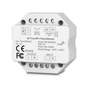 DIMMER TRIAC RF, INCASTRABIL, 1A