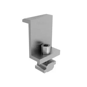 Clemă Finală Panouri Solare 30mm cu Șurub M8x25mm Optonica