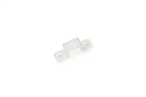 Clips Fixare Bandă LED COB 15mm Plastic Alb Optonica