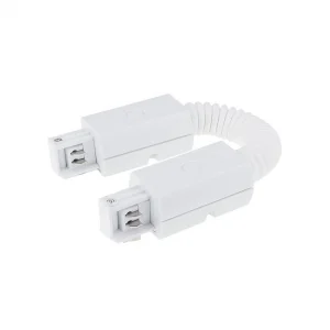 Conector Flexibil pentru Șină 4 Fire Alb 335mm Optonica