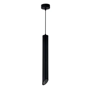 Lampă Suspendată Neagră GU10/MR16 60x500mm Cablu 105cm OT1-A6