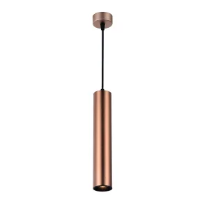 Suspensie LED GU10/MR16 Aluminiu Coffee Gold 55x300mm