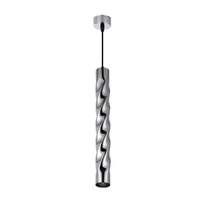 Suspensie LED GU10/MR16 Argintie 300mm Cablu 105cm Aluminiu