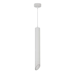 Corpuri Suspendate Albe GU10/MR16 60x500mm Set 6 Spoturi Reglabile