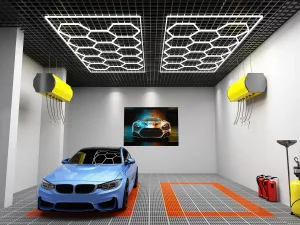 Set Panouri Hexagonale LED 14 Piese 456W Lumină Rece 6000K Optonica