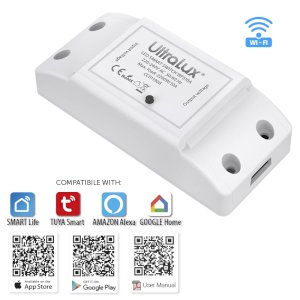 INTRERUPĂTOR INTELIGENT Wi-Fi, 2200W, 220-240V AC