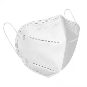 Mască de protecție KN95 FFP2 - Set 5 bucăți, filtrare particule PM2.5